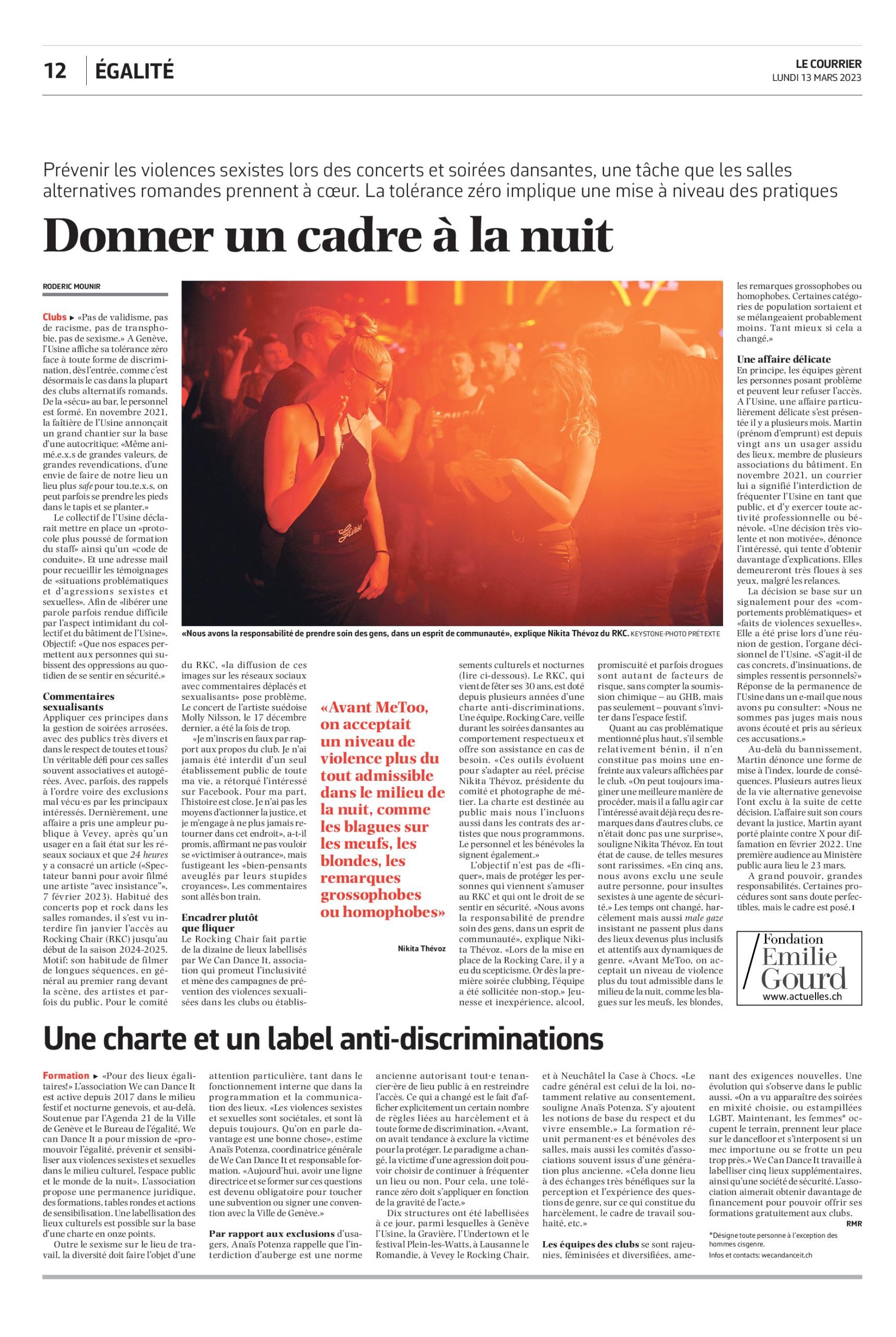 Lire la suite à propos de l’article Donner un cadre à la nuit !